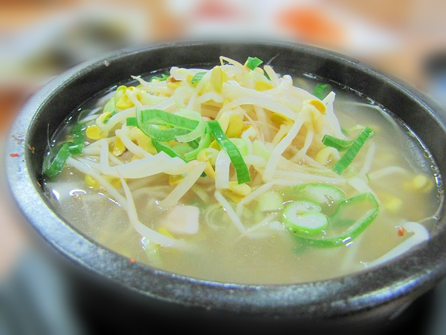 Chinese sprouts soup
