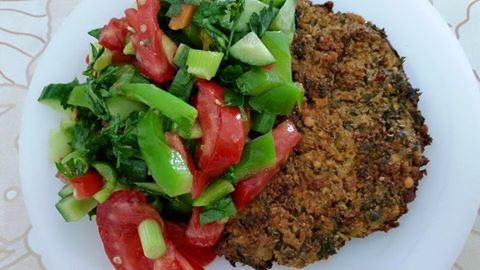 Burger vegan bean and rice Burger vegan bean and rice