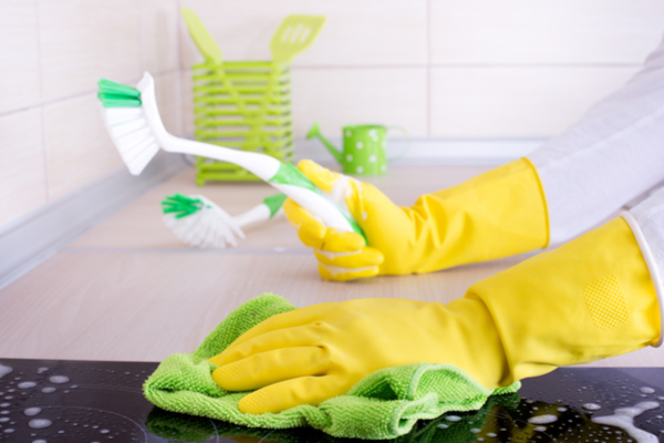 cleaning-electric-stove-top