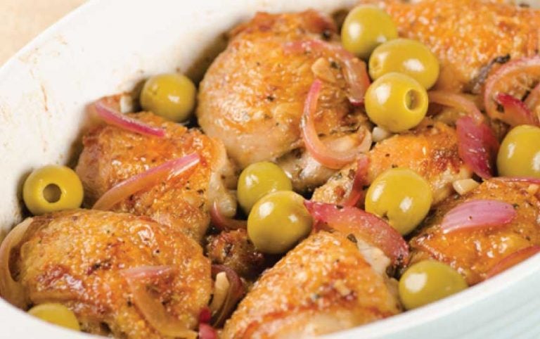 baked-chicken-with-olives