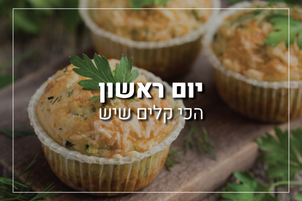 תפריט מתכונים קלים ליום ראשון | תמונה: shutterstock