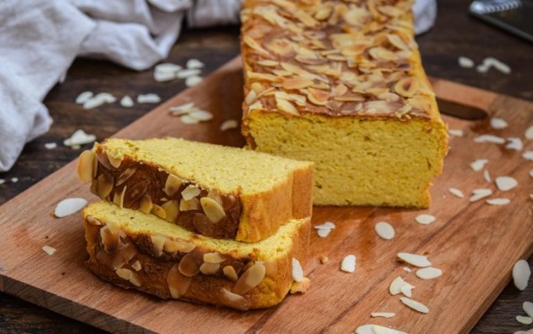 Orange almond breakfast cake