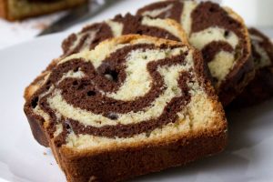 Cacao-marble-cake