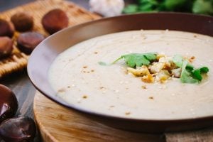 Mushroom-and-chestnut-soup