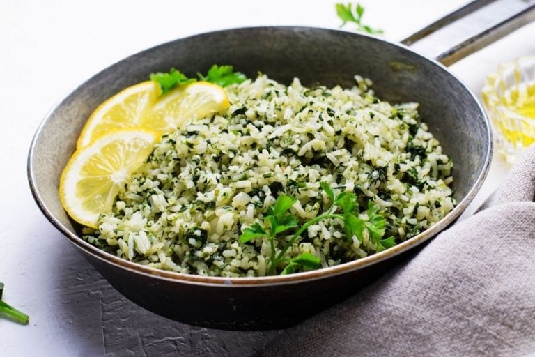 Rice-with-spinach