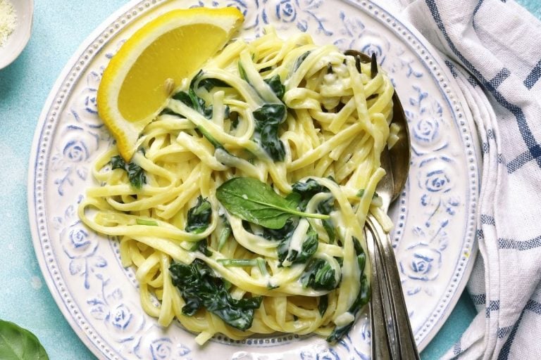 lemon-spinach-pasta