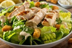 garlic chicken salad