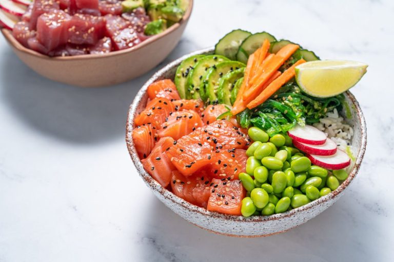 SALMON poke bowl