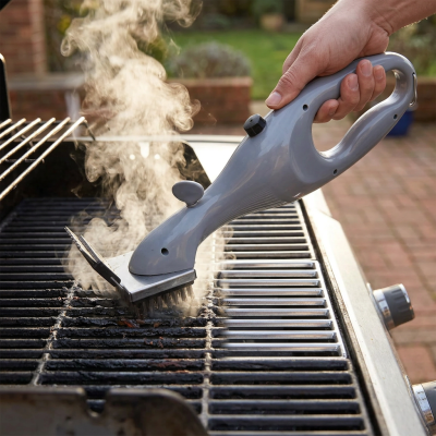 מברשת קיטור מקצועית לניקוי הגריל והמנגל - לניקוי שומנים קל ויסודי