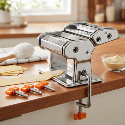 סט 4 ברגי קיבוע אוניברסליים למכונת פסטה ונודלס - ליציבות מושלמת במטבח