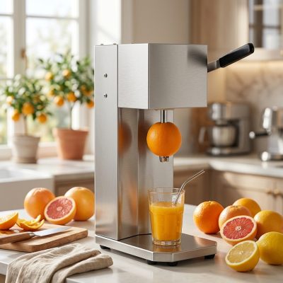 מסחטת הדרים חשמלית מקצועית מפלדת אל-חלד לסחיטה אוטומטית מהירה