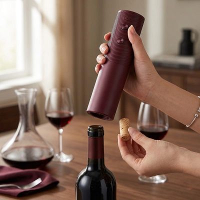 פותחן יין חשמלי נטען Homefish - לחוויית אירוח ובישול יוקרתית וקלה