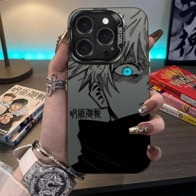 כיסוי טלפון מעוצב סאטורו גוג'ו וטוג'י לסדרת Xiaomi Redmi - סטייל אנימה עוצמתי