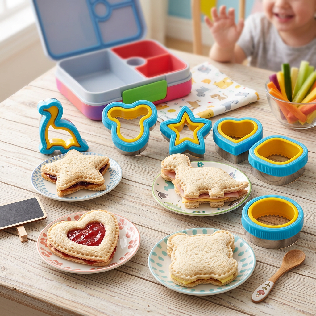 חותכן ומלחים סנדוויצ'ים מקצועי מנירוסטה – ליצירת כריכים מעוצבים ומאפים🎉